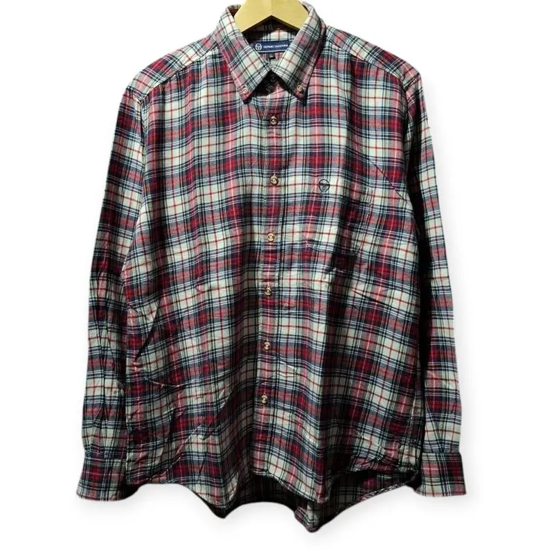 SERGIO TACCHINI FLANNEL LONG SHIRT | KEMEJA | GS photo 1