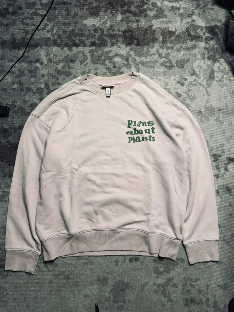 H&M Crewneck Plants Series  photo 1