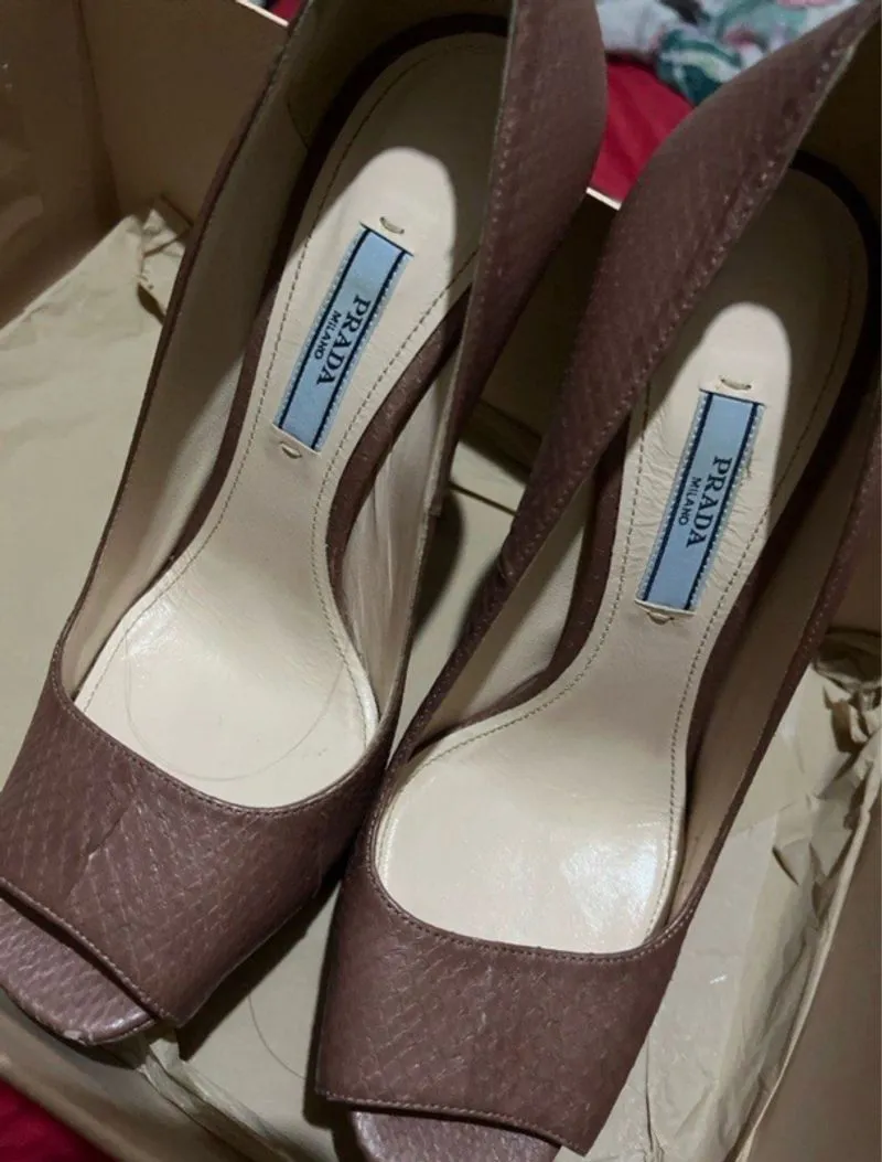 Prada women shoes Calzature Donna Dark Horse photo 1