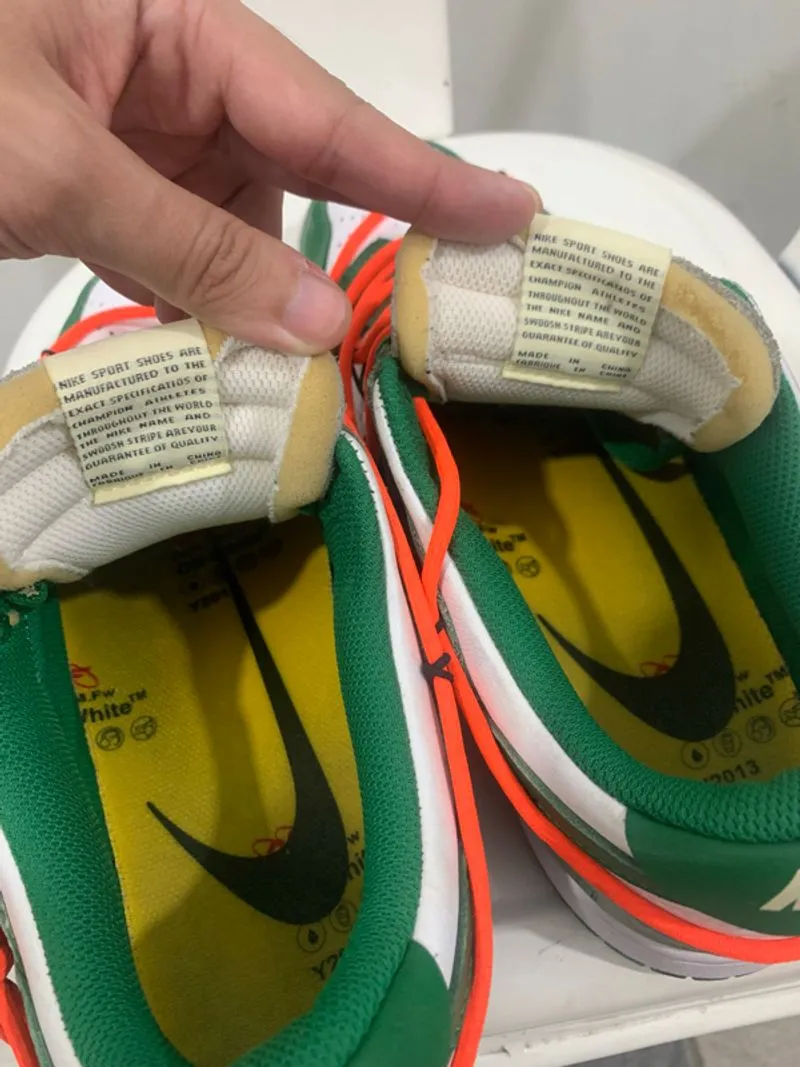 Nike Dunk Low x Off-White Pine Green
