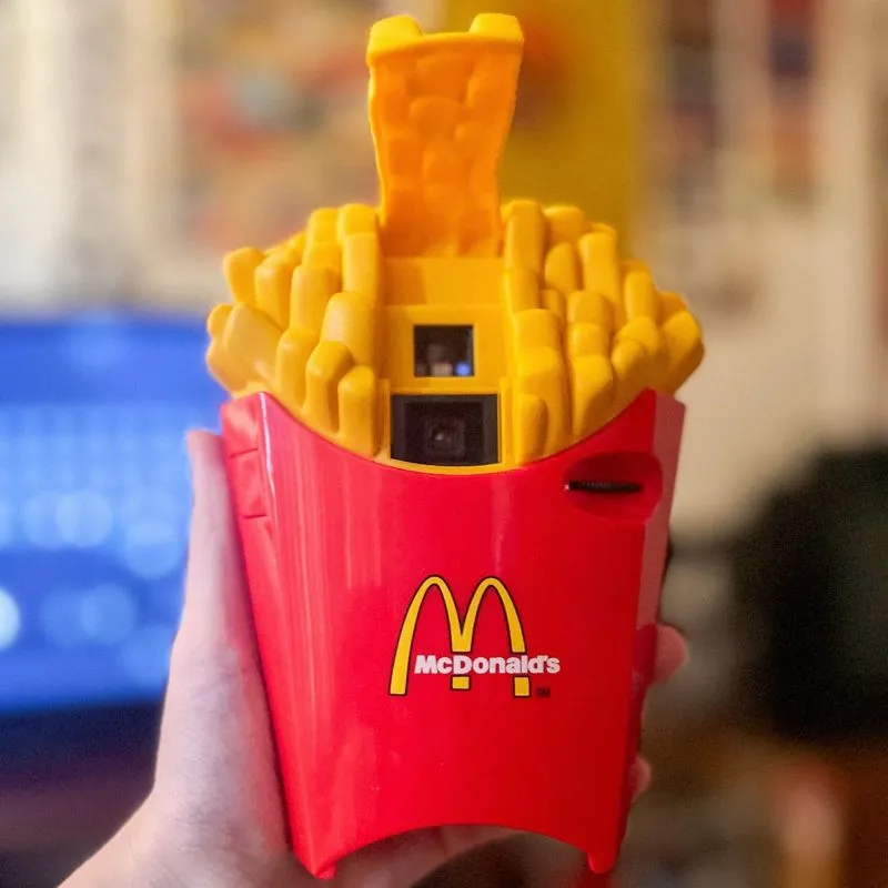 McDonald’s Fries 110mm Film Camera Limited Edition RARE photo 1