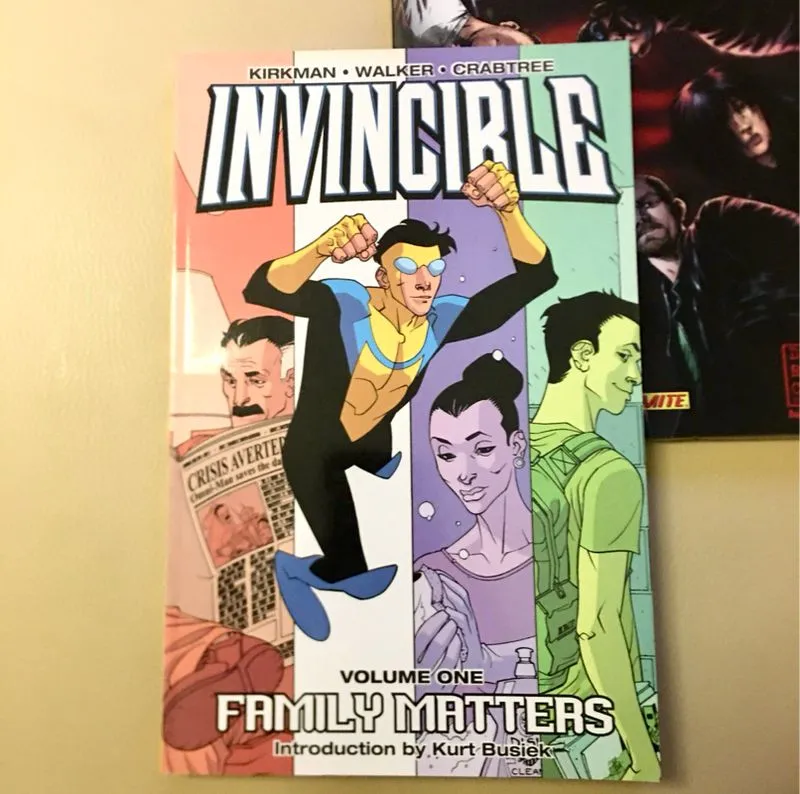 Invincible Volume one FAMILY MATTERS vol 1 Comic Komik photo 1