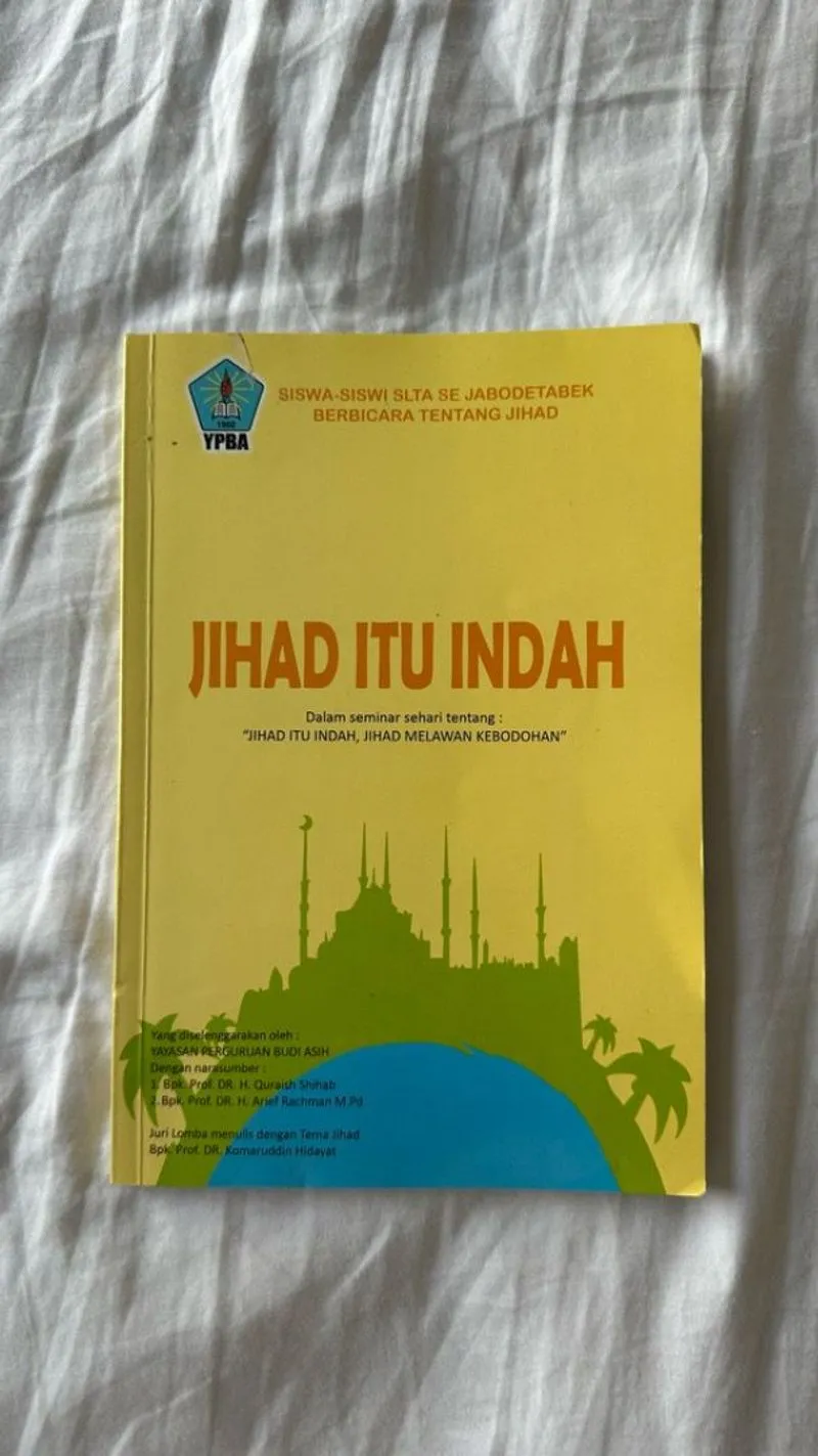 [BUY 1 GET 2 FREE]Buku Jihad itu Indah by Komaruddin Hidayat photo 1