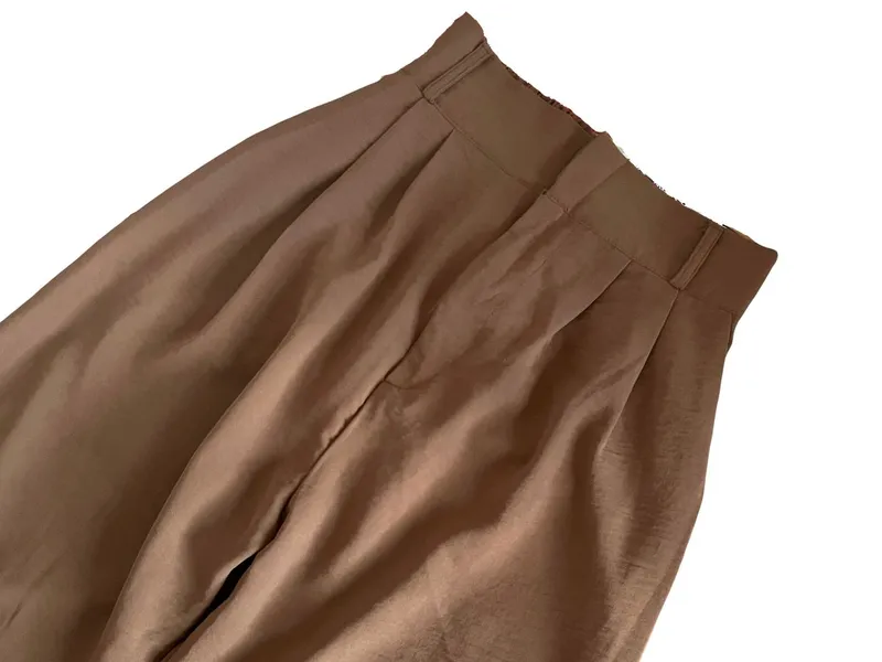 Minimalist Casual Culotte Wanita brown photo 1