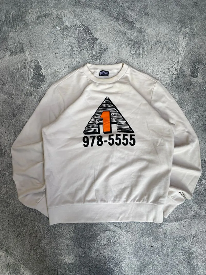 DIESEL SWEATERSHIRT authentic photo 1