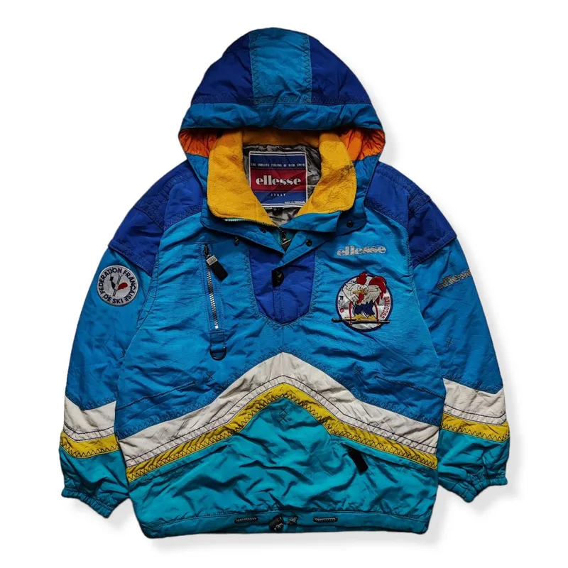 Vintage Ellesse Cocorico France Ski Team - Preloved
