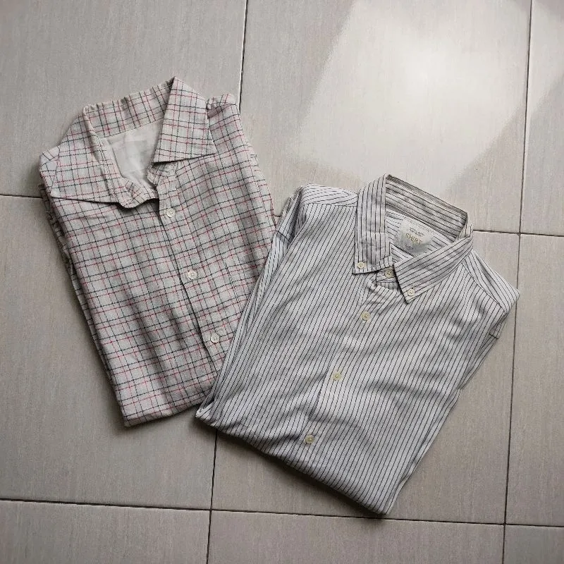 Paket Hemat Kemeja Size M 2 Pcs cowok photo 1