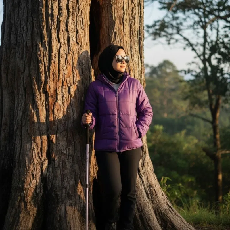 JAKET GELEMBUNG WANITA ADIDAS DOWN JACKET photo 1