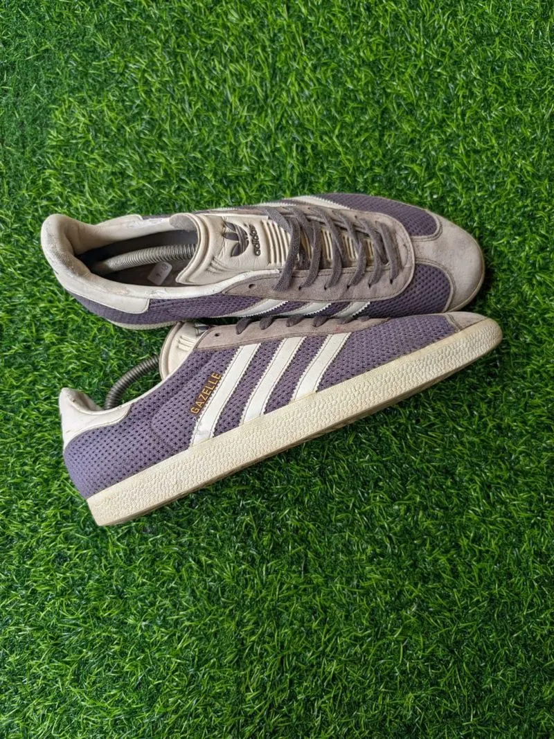 adidas gazelle silver green womens Adidas Gazelle Indoor Brown IH9680  Sneaker Junkies