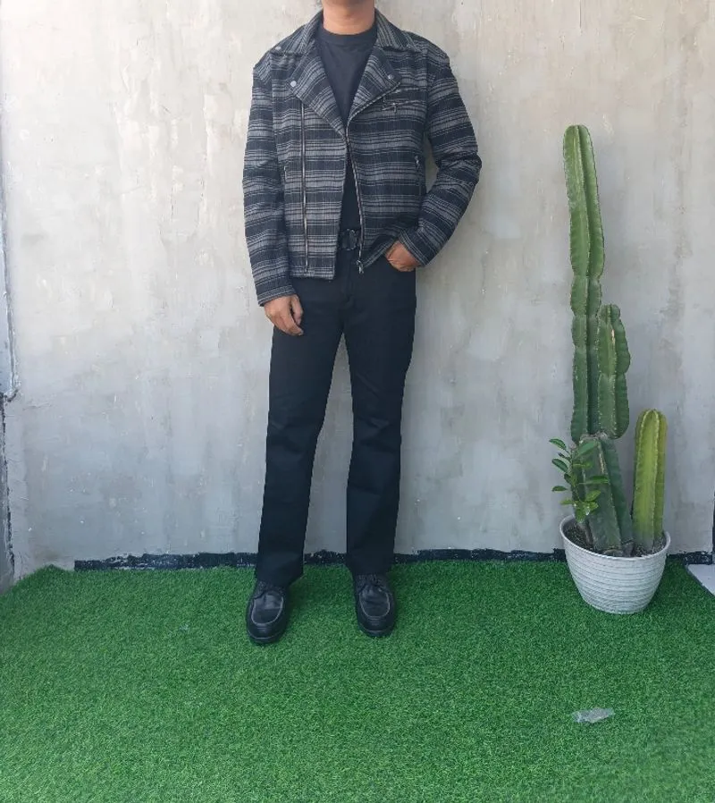 JACKET BIKER RAMONE GELEONE photo 1