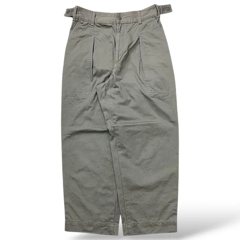 Uniqlo Streetwear Y2K Formal pants Pria gray photo 1