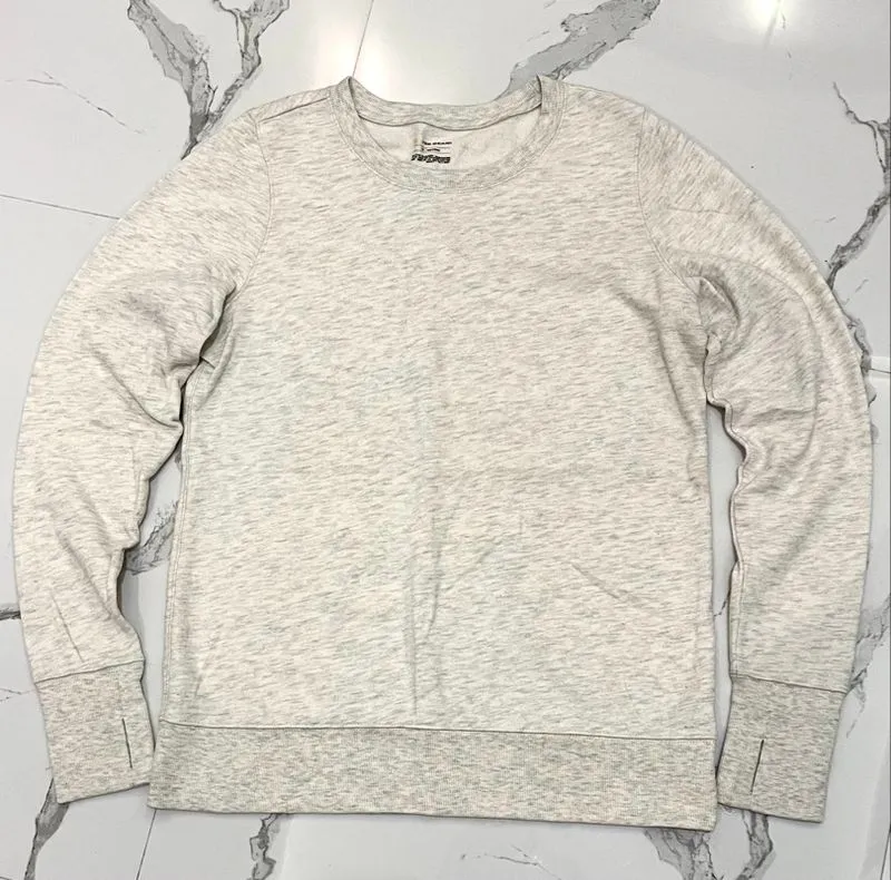 Casual Sweater Wanita white photo 1