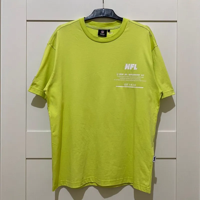 Casual T-shirt Pria yellow photo 1