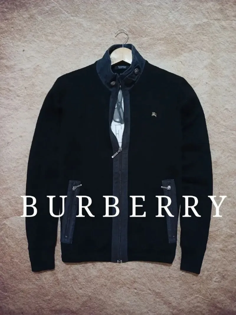 Jaket knit BURBERRY bahan katun lembut recomend  photo 1