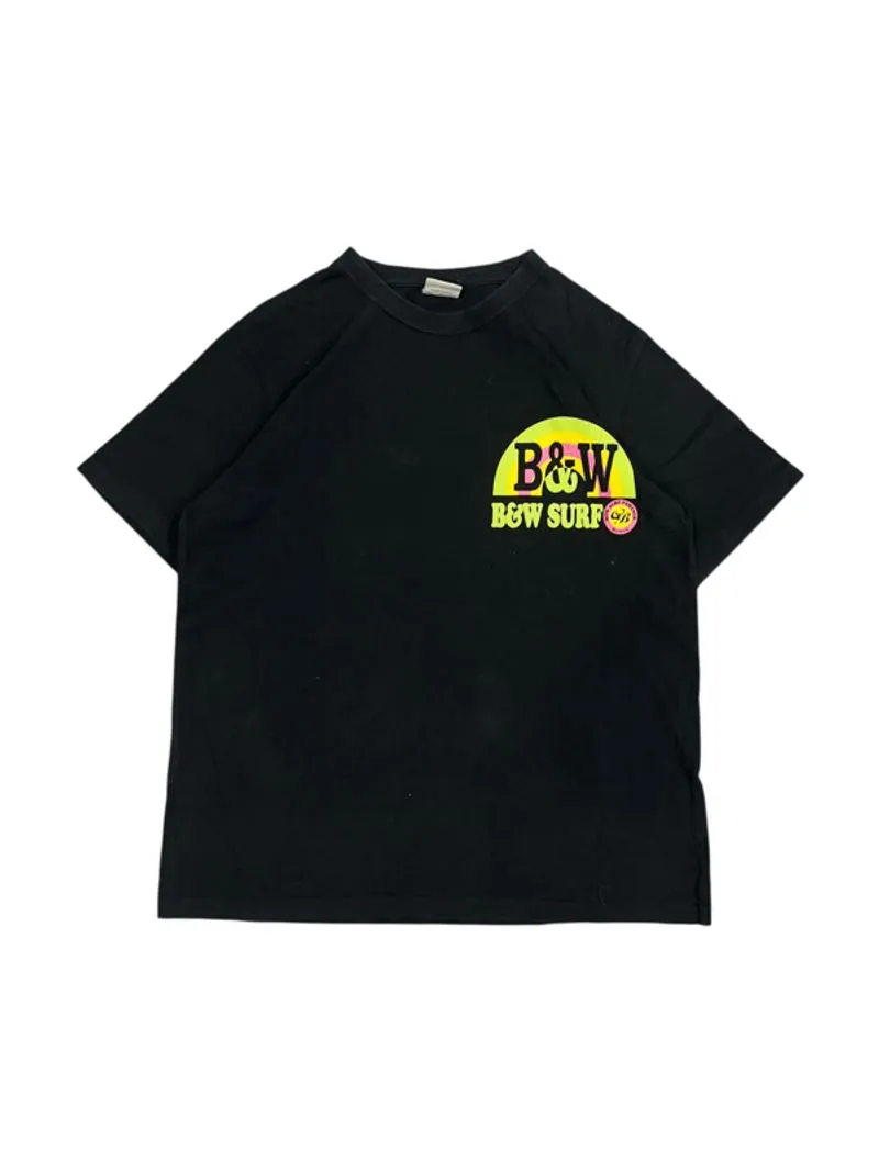   Tshirt Blue Ocean B&w Surf Surfing tee photo 1