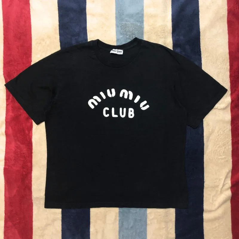 Miu Miu Club Oversized T-Shirt photo 1