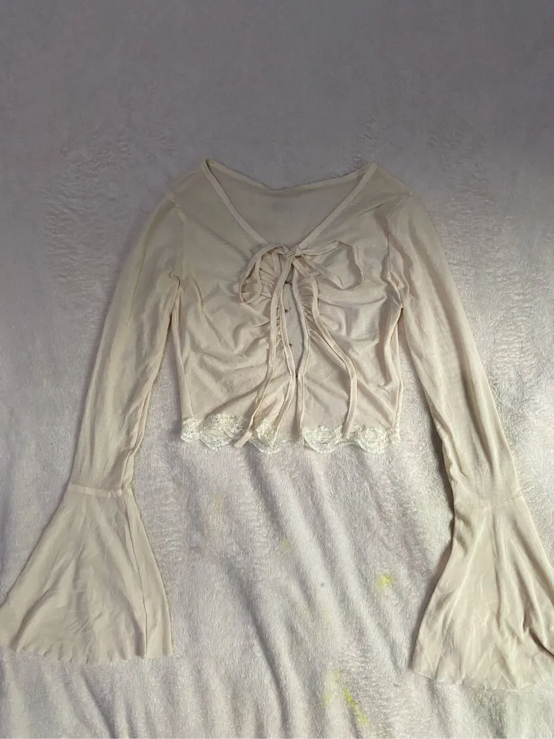 Cardi cream couquette photo 1