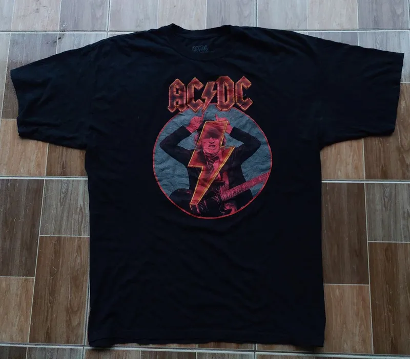 Casual T-shirt Pria black photo 1