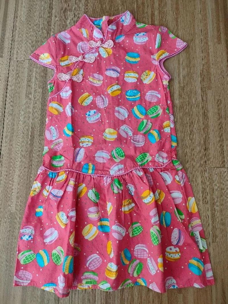 Cheongsam dress motif kue  little fairy photo 1