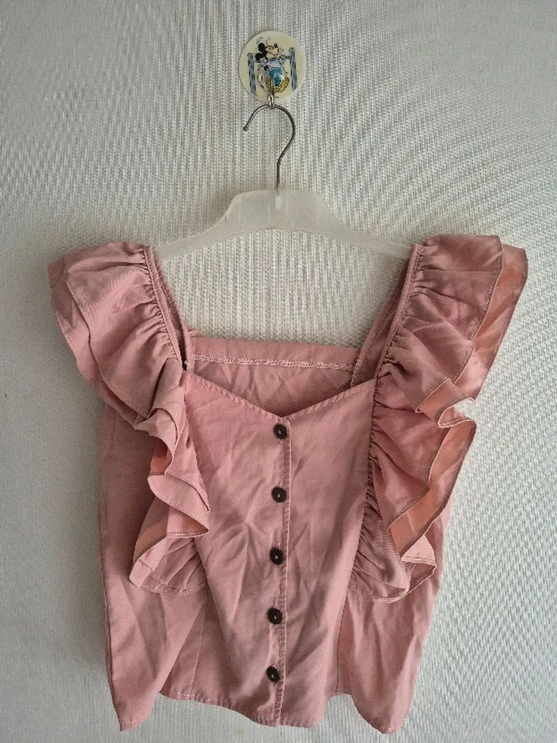 Atasan Tanpa Lengan Dusty Pink photo 1