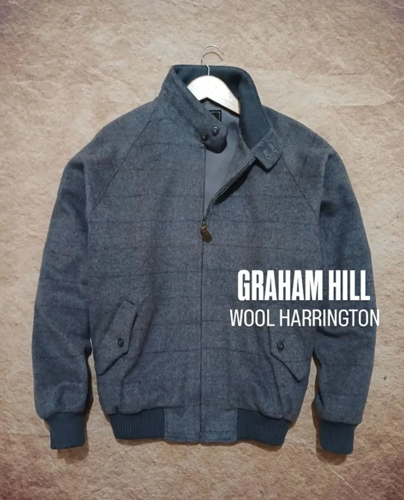 Jaket harington GRAHAM HILL baham wool recomend bekas/second photo 1