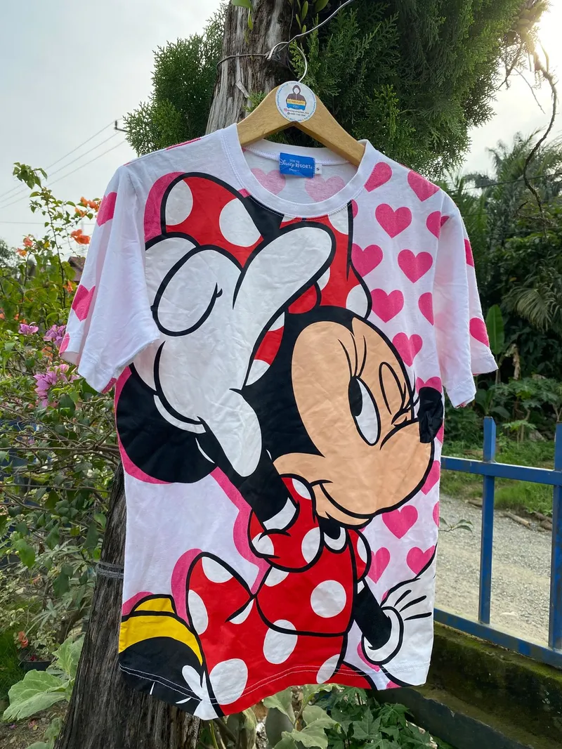 Disney Casual T-shirt Wanita white photo 1