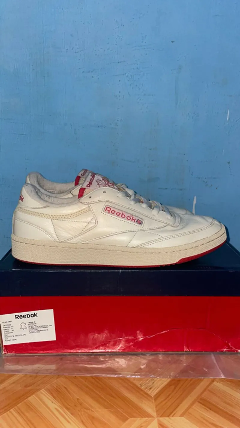 Reebok c85 vintage red size 43 photo 1