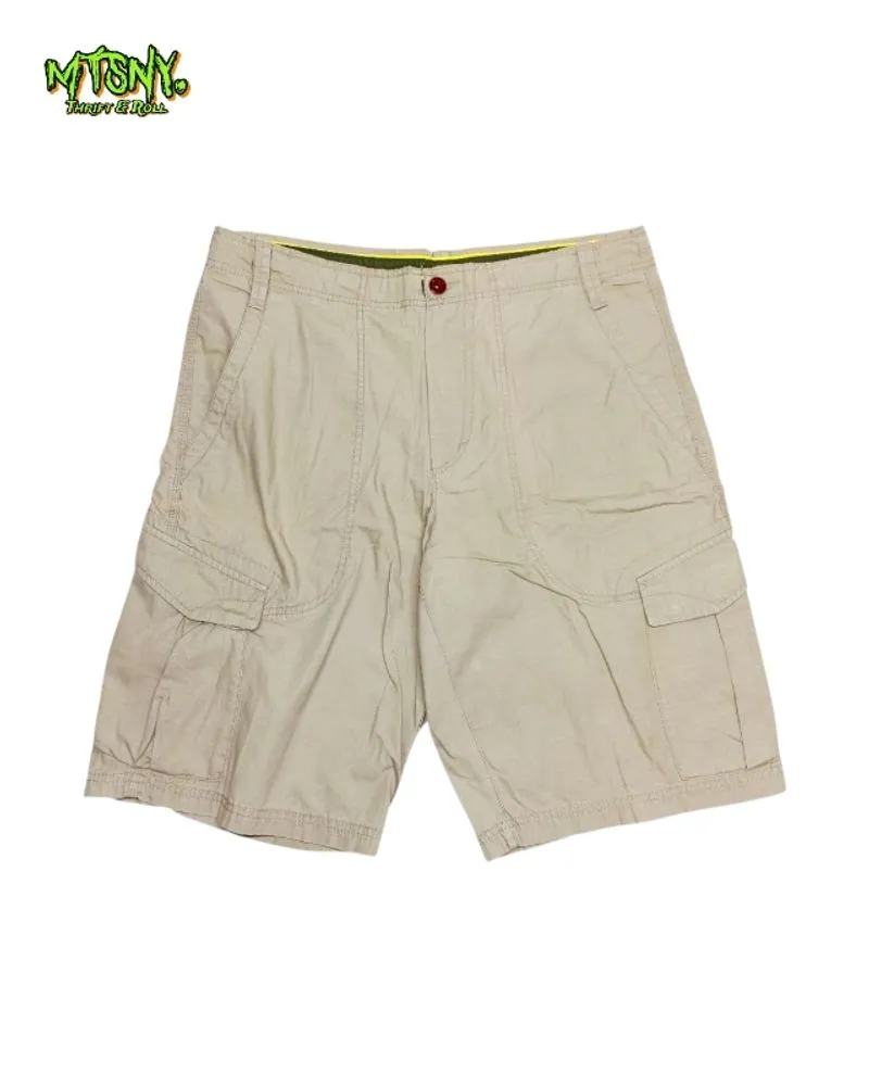 Celana Pendek Kargo Cargo Katun Air Jordan Khaki Krem Cream photo 1