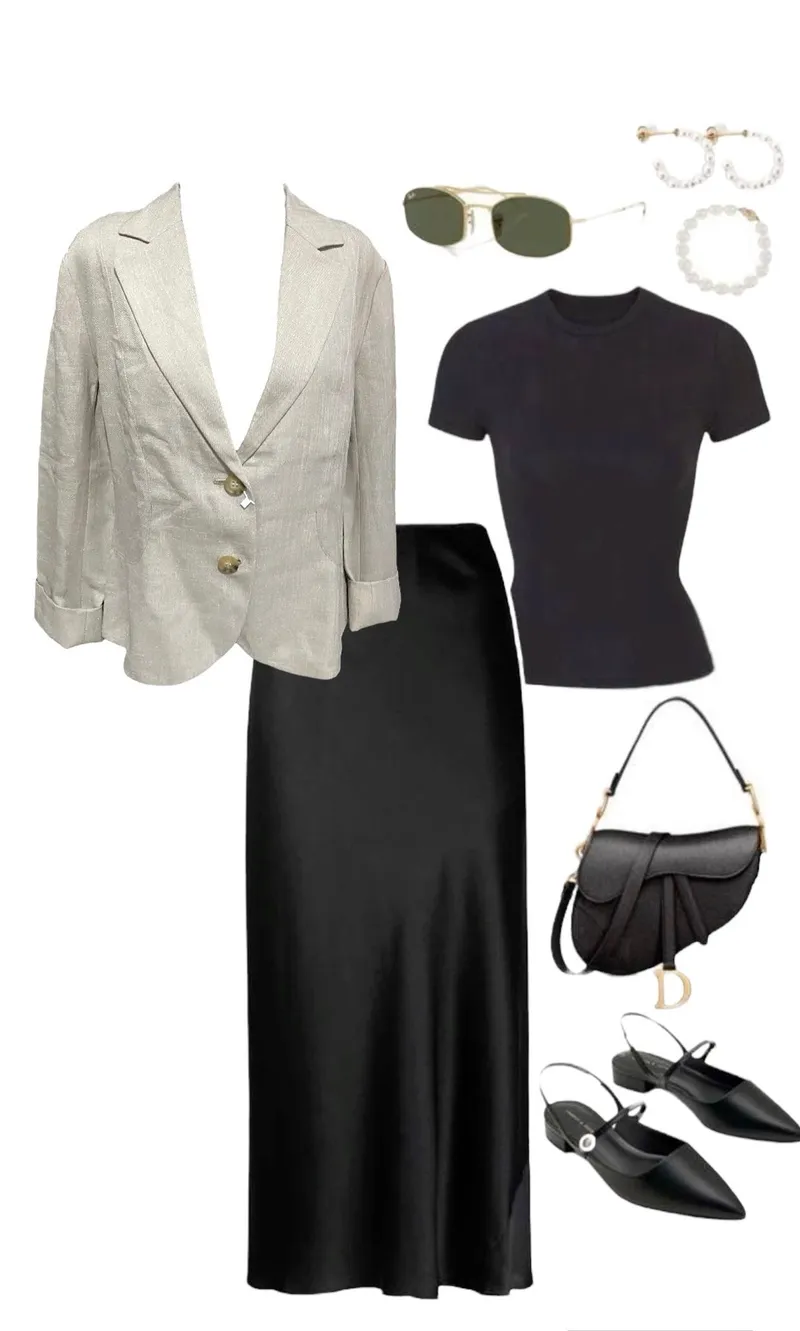 Gucci Minimalist Casual Blazer Wanita khaki photo 1