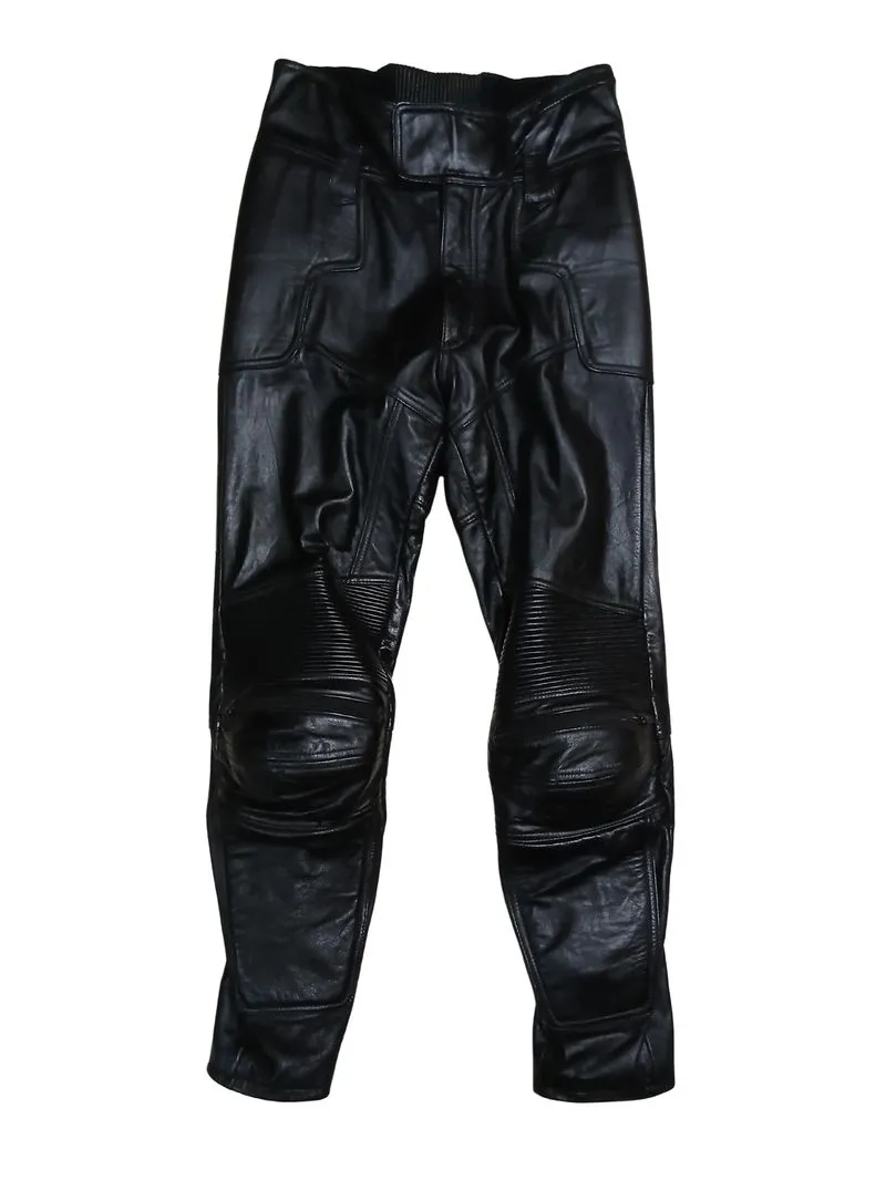 KADOYA Early 00s Padded Cowhide Japanese Opium Leather Pants photo 1