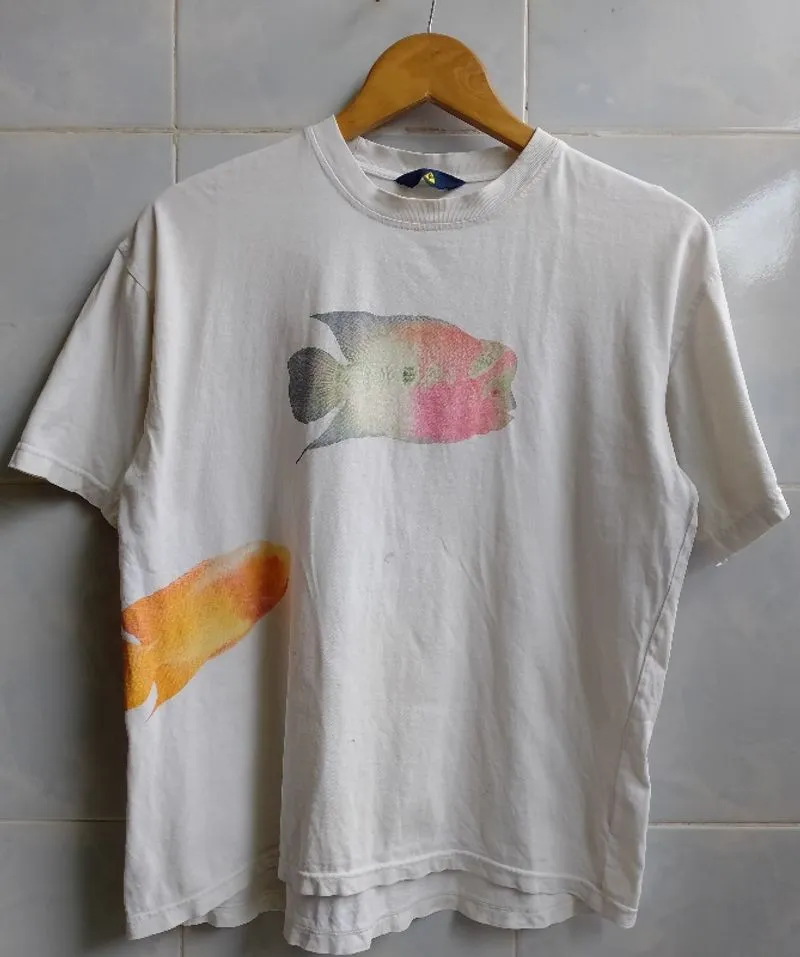 Kaos Vintage LE COQ SPORTIF ART FISH  photo 1