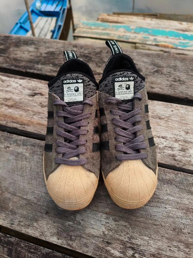 Sepatu Adidas x Aape x Neighborhood photo 1