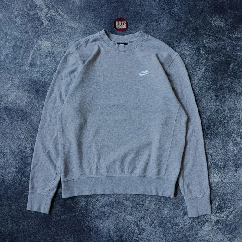 Nike Casual Sweatshirt Pria gray photo 1