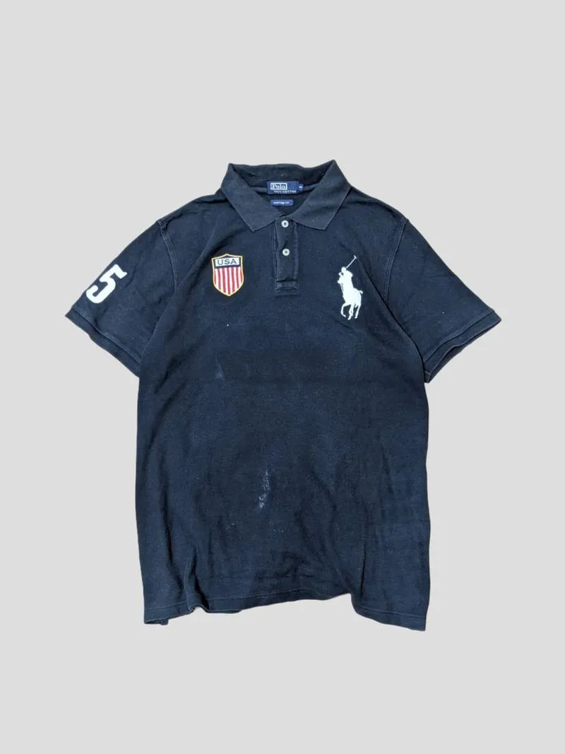 POLO RALPH LAUREN BIG LOGO HITAM BLACK photo 1