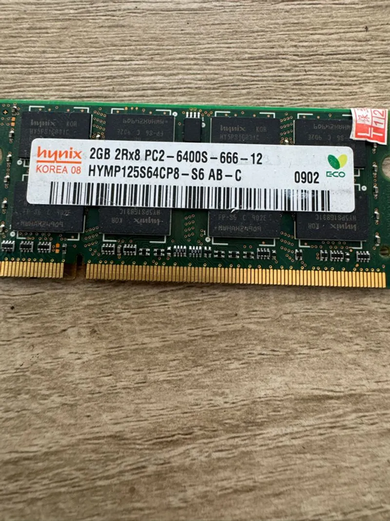 Ram Laptop 2GB PC2 6400 Hynix Copotan Versi Original photo 1