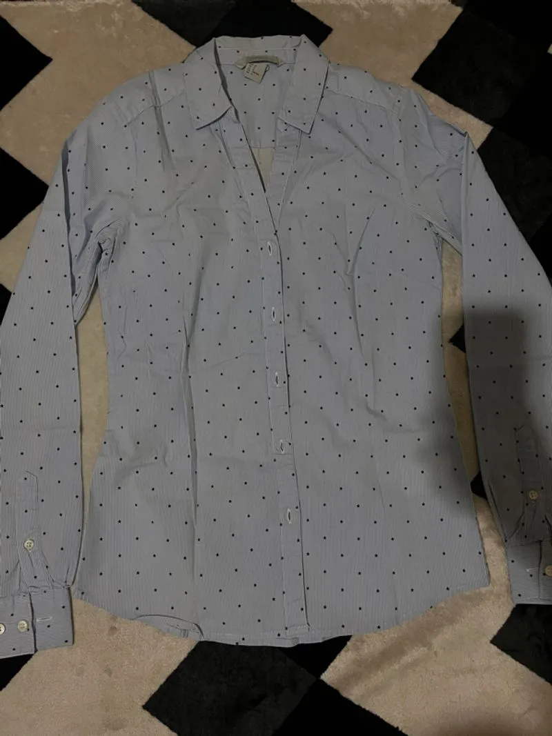 Kemeja biru H&M photo 1