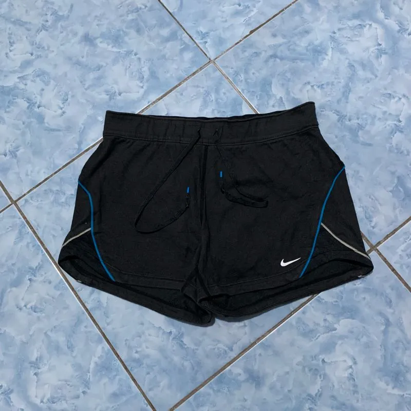 Celana Olahraga Nike Hitam List Biru photo 1