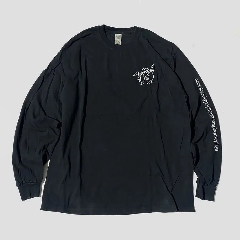CAR$$ETTE - NEO TOKYO CITY POP LONG SLEEVE T-SHIRT | KAOS SK photo 1