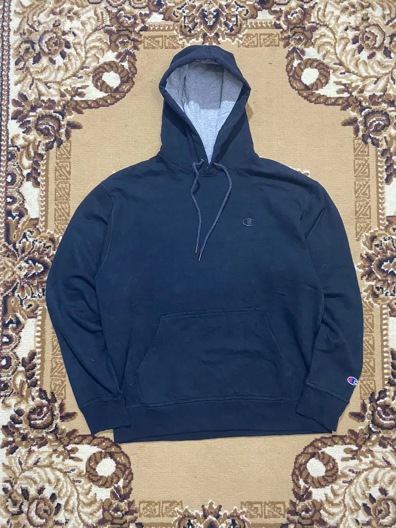 Champion Streetwear Hoody Pria navy photo 1