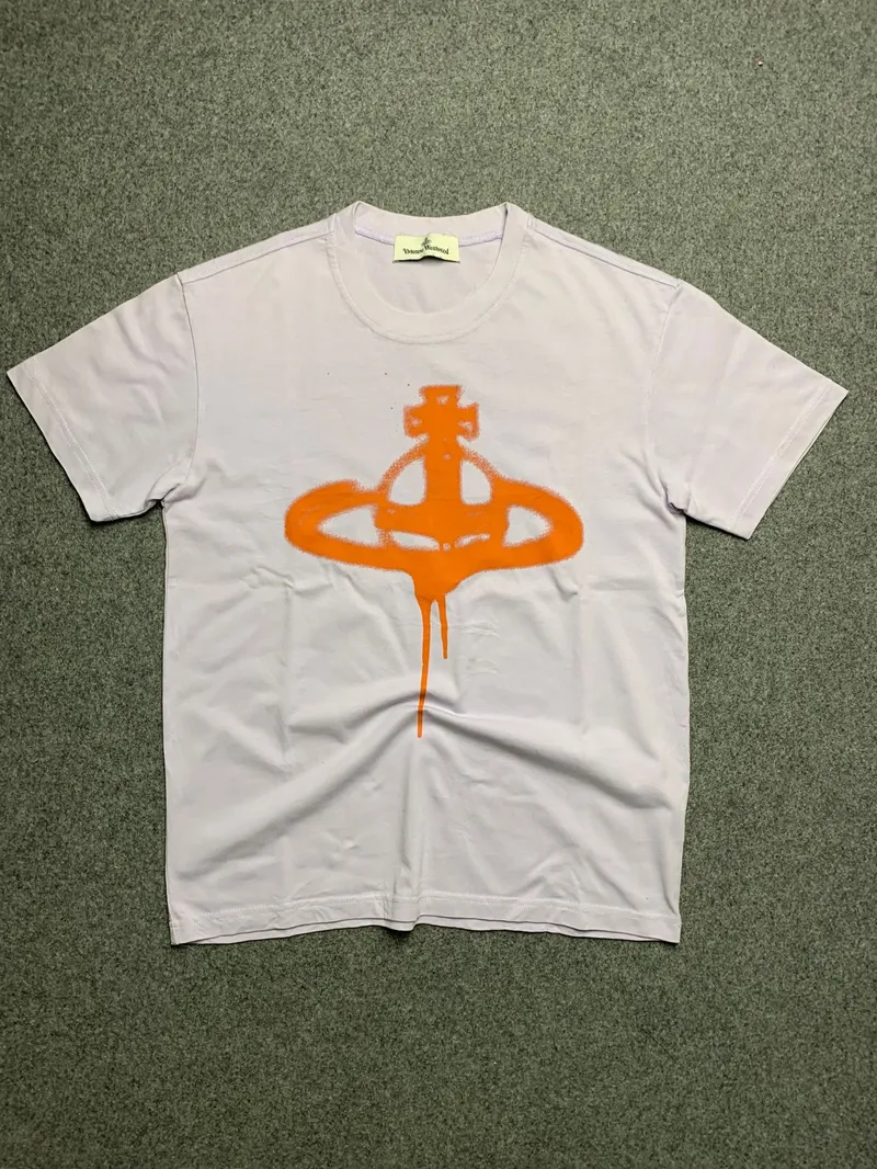 Vivienne Westwood Luxury Casual T-shirt Pria multicolor photo 1