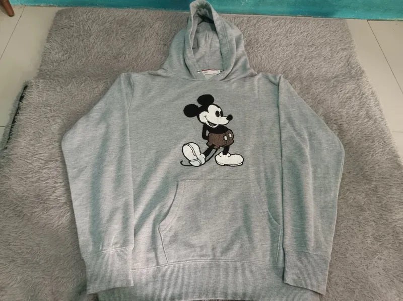 Disney Casual Hoody Wanita black gray photo 1