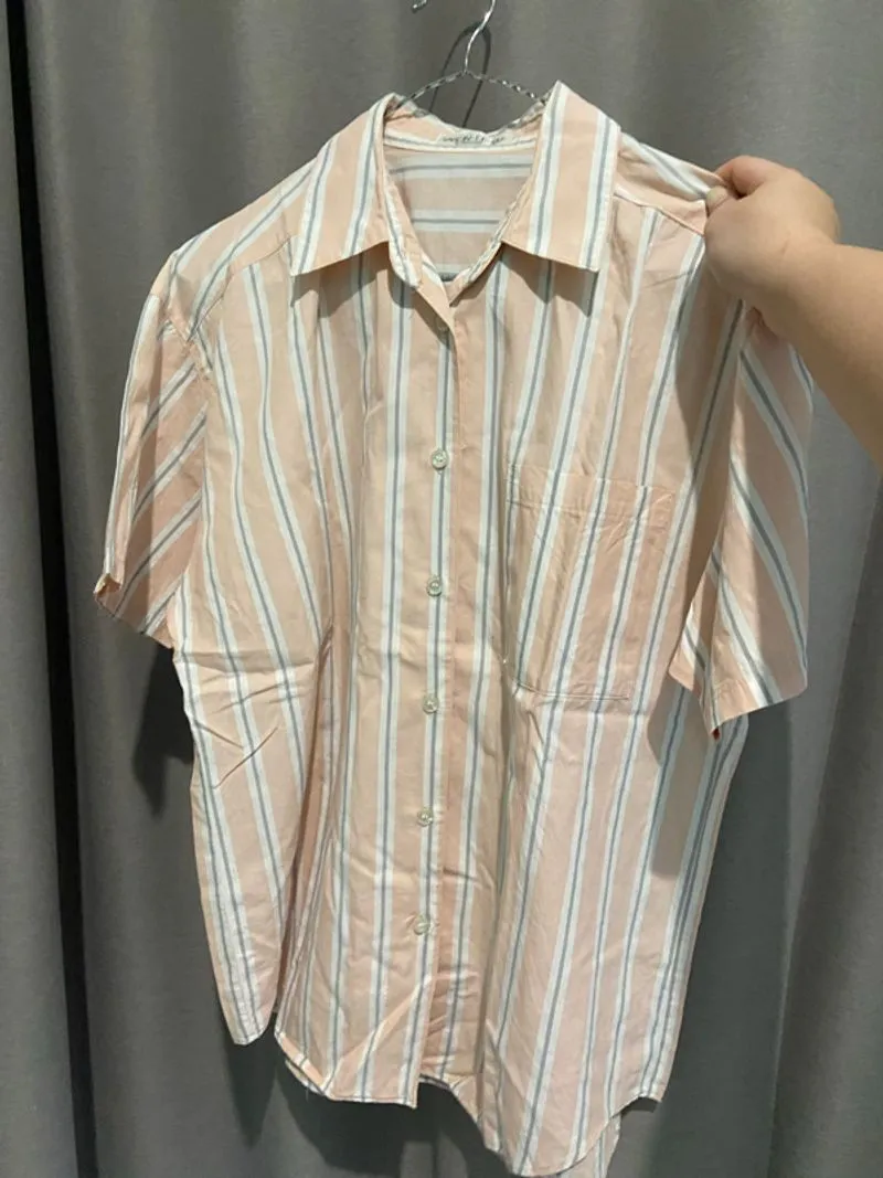 Pink Stripe Shirt photo 1