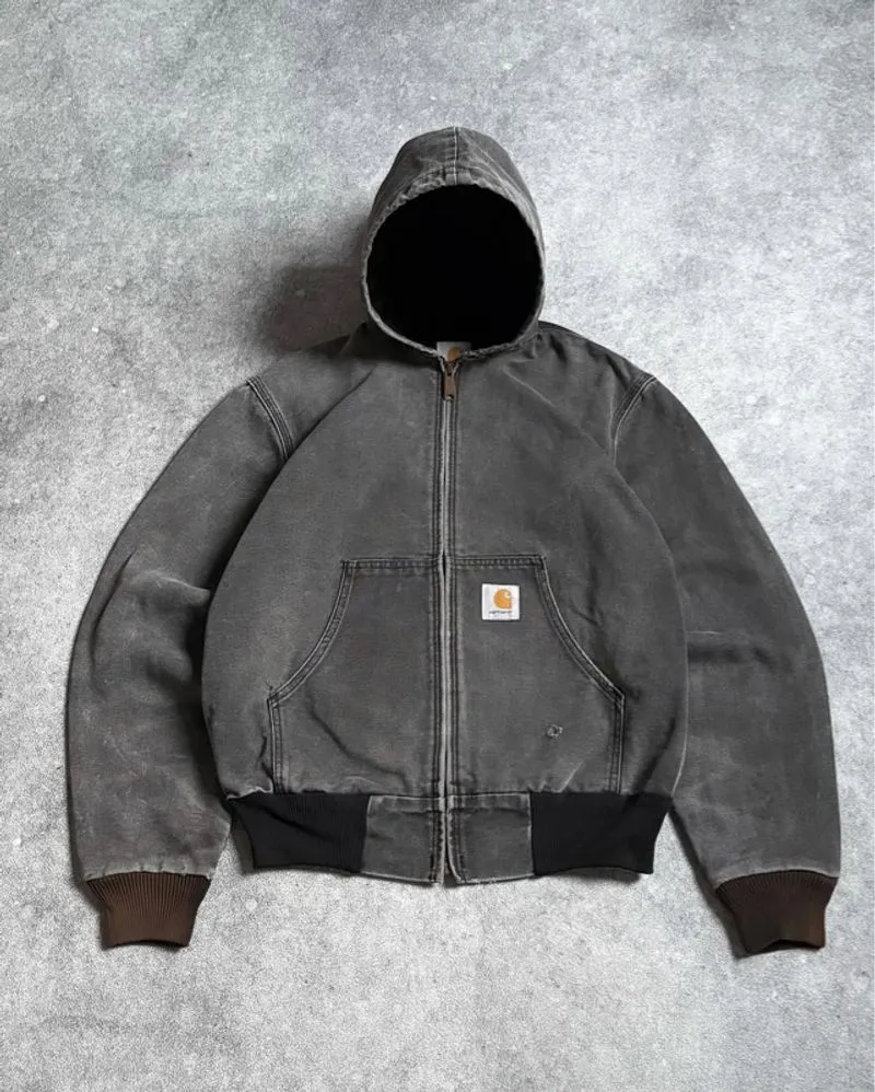 1990s Faded Black Carhartt Active Jacket photo 1