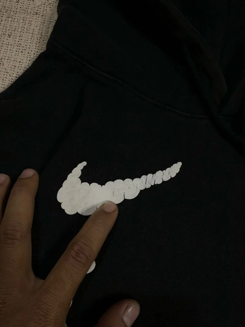 paranoise swoosh hoodie