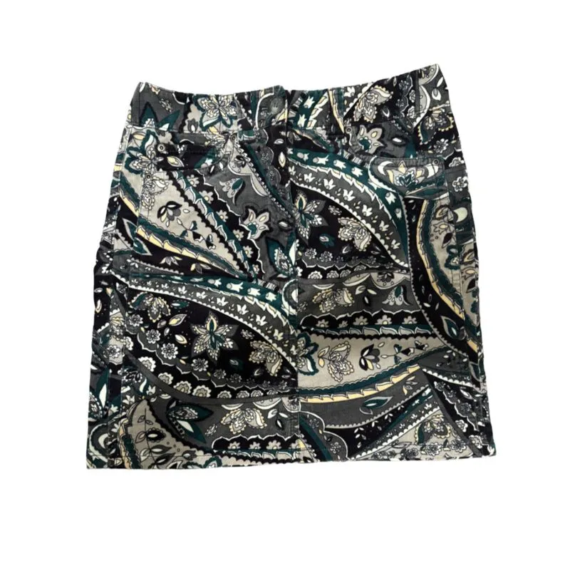 paisley miniskirt photo 1