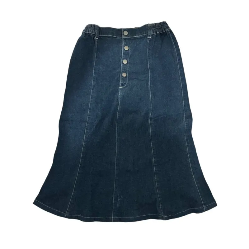 denim skirt photo 1