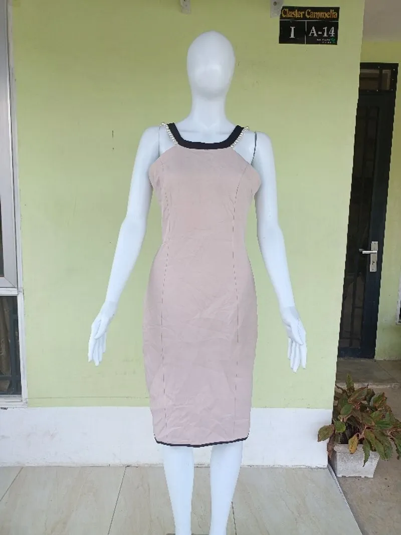 DRESS MEWAH TALI MUTIARA photo 1