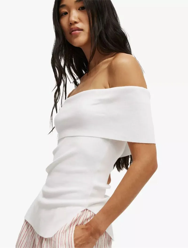ZARA TOPS SABRINA OFFSHOULDER  photo 1