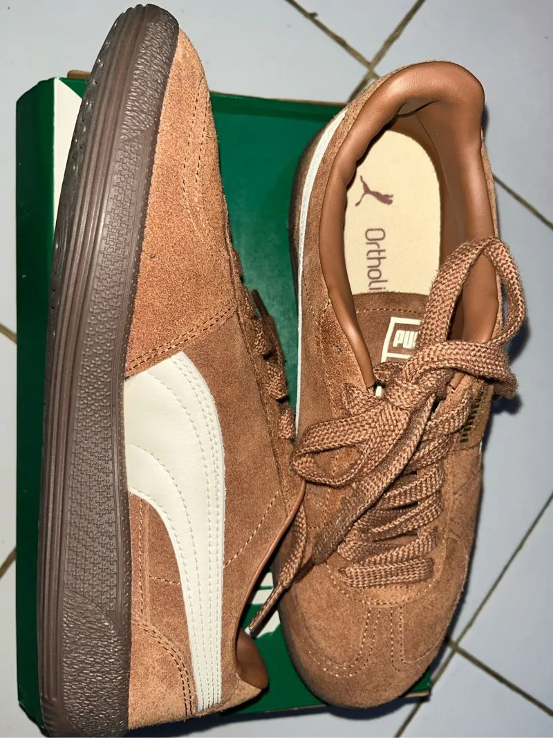 PUMA PALERMO BROWN SUEDE photo 1