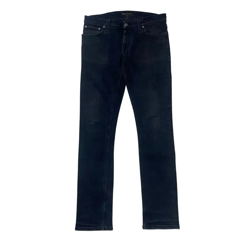 Nudie jeans john black denim longpant photo 1